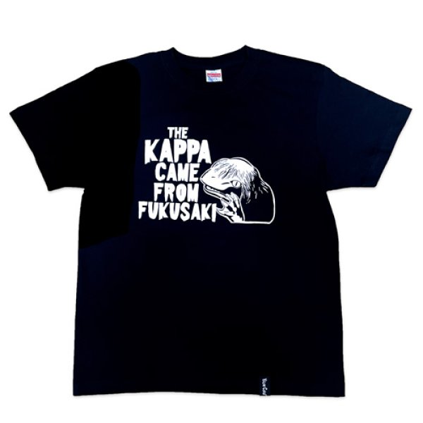 ガジロウ　黒　全体　妖怪Tシャツ