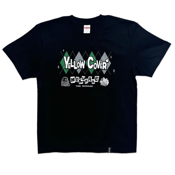 画像1: 目競Tシャツ（黒） (1)