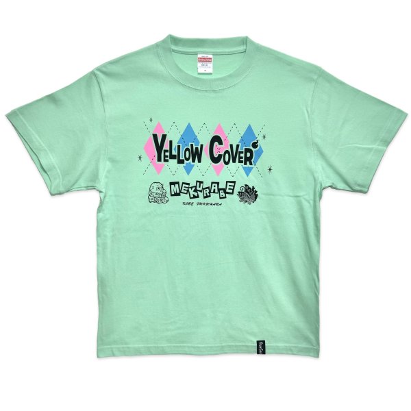 画像1: 目競Tシャツ（緑） (1)