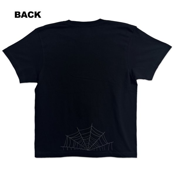 画像2: 土蜘蛛Tシャツ（黒） (2)